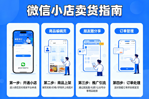 微信小店怎么卖货
